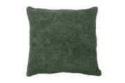 Boucle fur Pillow, Sage  -20x20 Inches