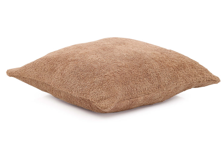 Boucle fur Pillow, Pink -20x20 Inches