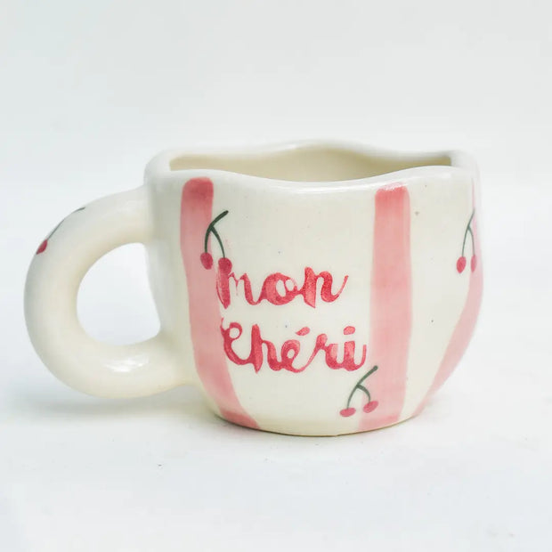 Cheri Ceramic Mug - Pink,200ml