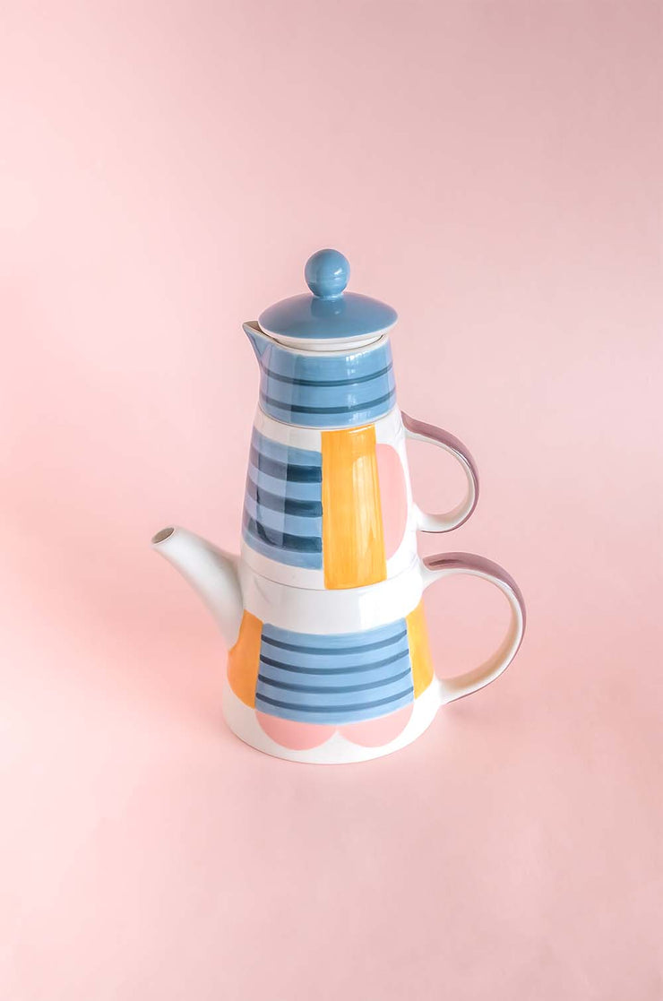 Tea for One- Mug, 7.4 x 6.7 x 5.1 Inches