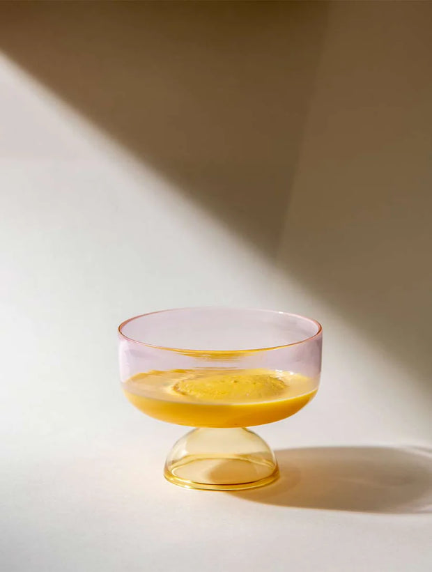Ivy Blush Pink Dessert / Snack Bowl - 4 x 3 Inches , 6.08 oz