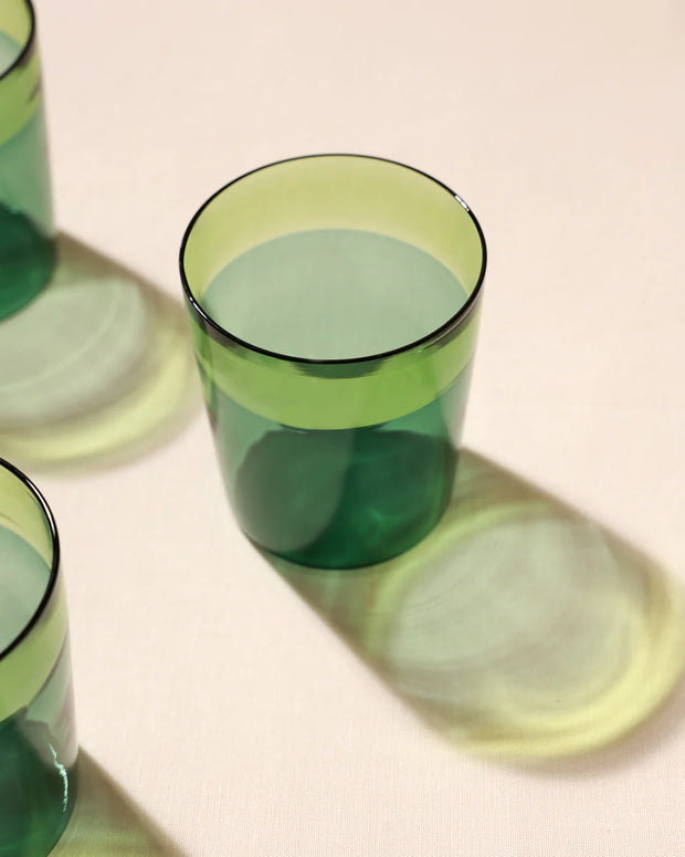 Funky Fresh Glasses - 3.93 x 3.34 Inches, Set of 4