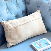 Braided Oblong Cushion Cover - 12 x 20 Inches