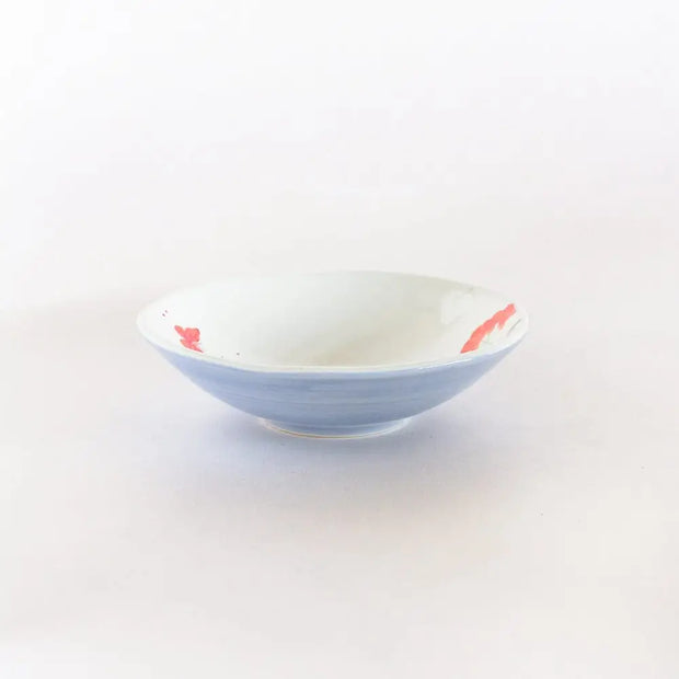 Wildflower Handpainted Bowls (Set of 2), 6.5 x 1.75 Inches