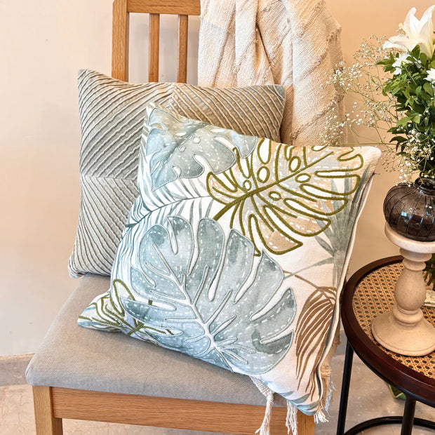 Tropical Whisper Cushion Cover - 16 x 16 Inches