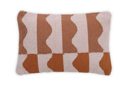 Ocean Lumbar  Pillow, Earth - 14x20 Inch