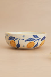 Italian Lemon Bowl, - 2.5x7 Inches