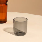 Slate Grey Coil Glass Carafe , 9.25 x 3 Inches