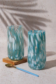 Vintage Highball glasses - Aqua , 300ml