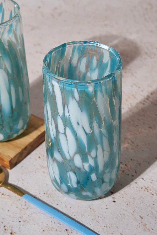 Vintage Highball glasses - Aqua , 300ml