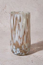 Vintage Highball glasses - White & Gold , 300ml