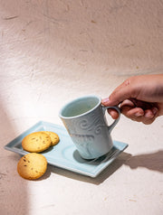 Breeze Mug Plate Set - Blue