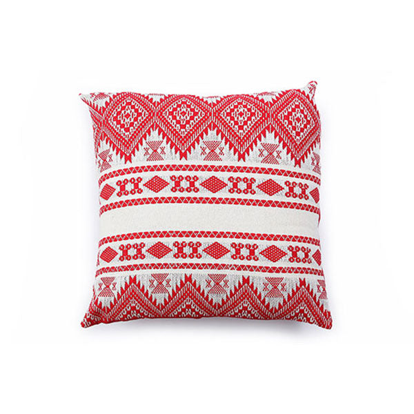 Noel Accent Cushion, Red , 18x18 Inch