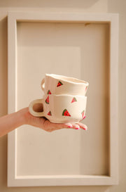 Ceramic Watermelon Coffee Cup