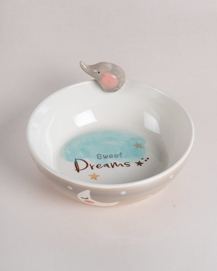 Ellie Handpainted Kids Breakfast Set of 3- Multi