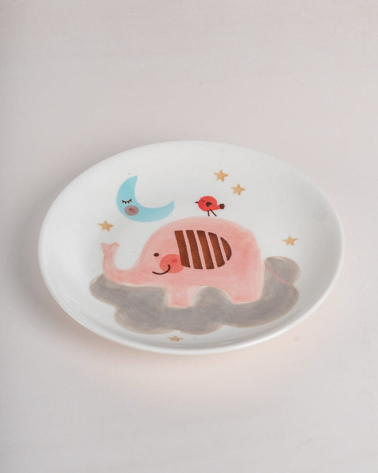 Ellie Handpainted Kids Breakfast Set of 3- Multi