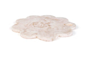 Scallop Resin Cheese Charcuterie Board, Vanilla  - 9 Inches