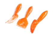 Resin Cheese Knife, Orange (Set of 3)  - 6 Inches