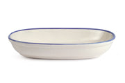 Handmade Ceramic Serving Bowl - Blue Bell , 1.5 x 8 x 4 Inches