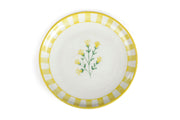 Ceramic Dessert Plates - Sunshine Spring , 7 Inches