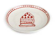 Ceramic Dessert Plates - Celebration , 7 Inches