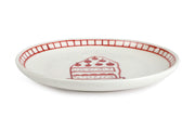 Ceramic Dessert Plates - Celebration , 7 Inches