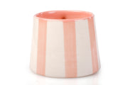 Ceramic Pink Stripe  Coffee cup- 220ml
