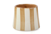 Ceramic Brown Stripe  Coffee cup- 220ml