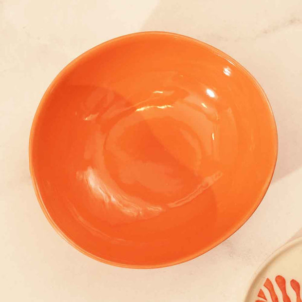 Orange Bowl- 6.5x2 Inches