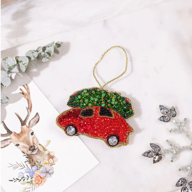 Christmas delivery Hanging Ornaments, 3.25 x 2.5 Inches