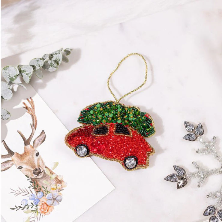 Christmas delivery Hanging Ornaments, 3.25 x 2.5 Inches