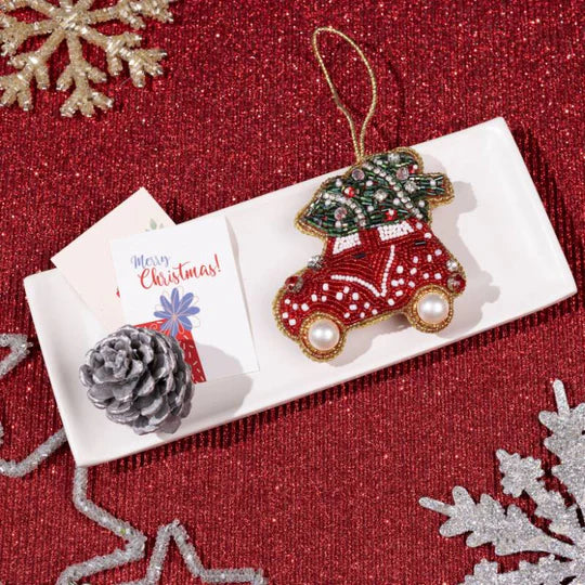 Christmas sparkle Hanging Ornaments, 3.5 x 3.5 Inches