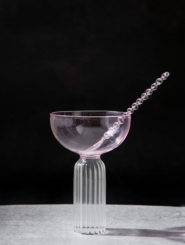 Roseate Cocktail Dessert Glass, 4x5.5 Inches