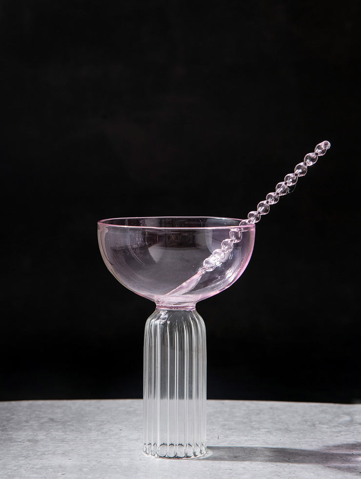 Roseate Cocktail Dessert Glass, 4x5.5 Inches