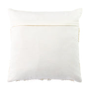 Marrakesh White Textured Cushion Cover - 16 x 16 Inches