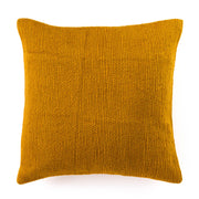 Moroccan Mustard Texture Cushion Cover - 16 x 16 inches