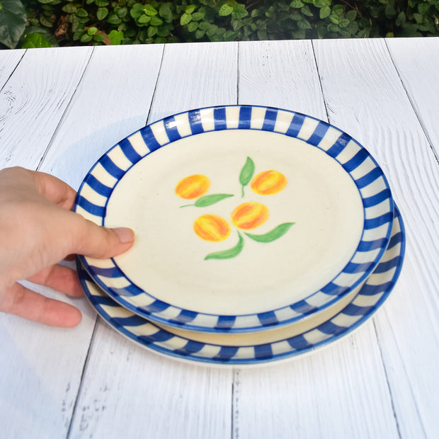 Ceramic Dessert Plates - Clemente, 7 Inches