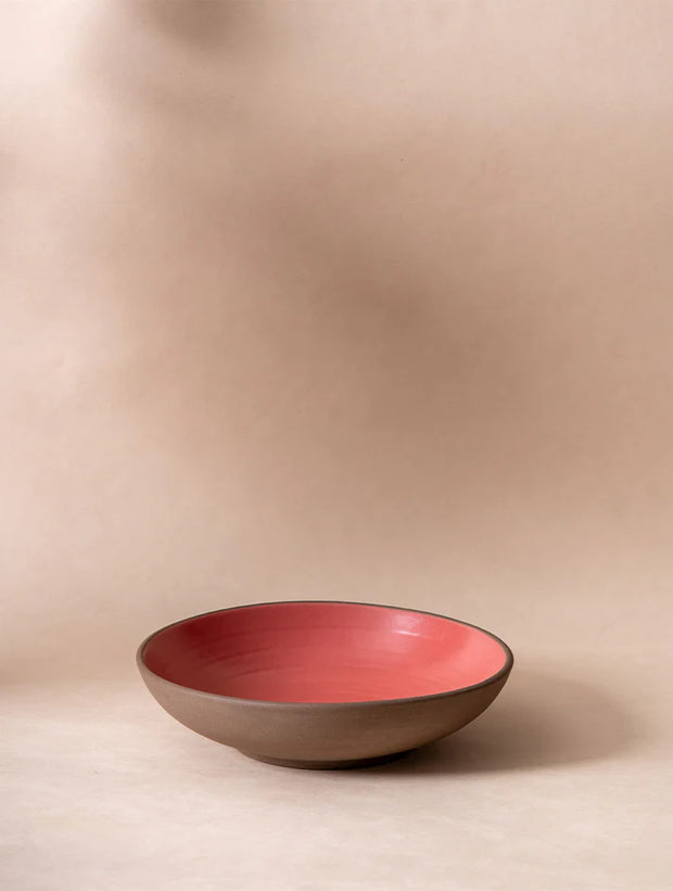 Everyday Ceramic Bowl -7.5 x2 inches,Coral