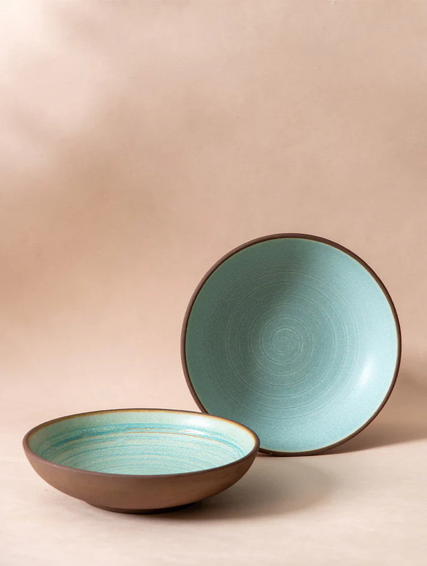 Everyday Ceramic Bowl -7.5 x2 inches,Sage Green
