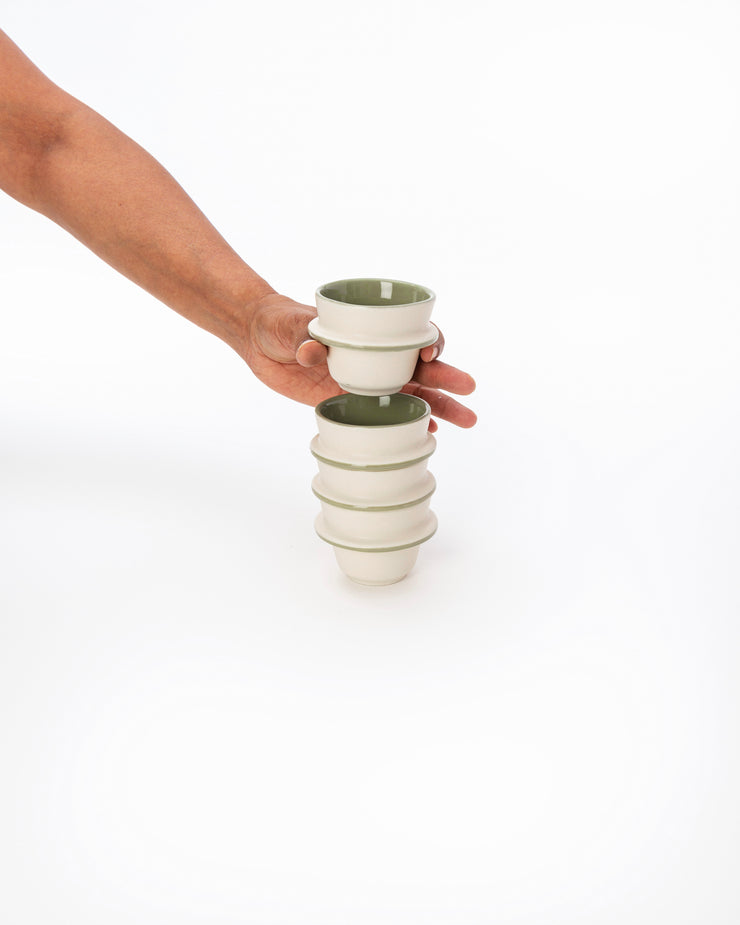 Orbit Espresso Cup, Sage Green  - 90 ml