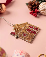 Hut Ornament - 8 x 1  x 17  cms