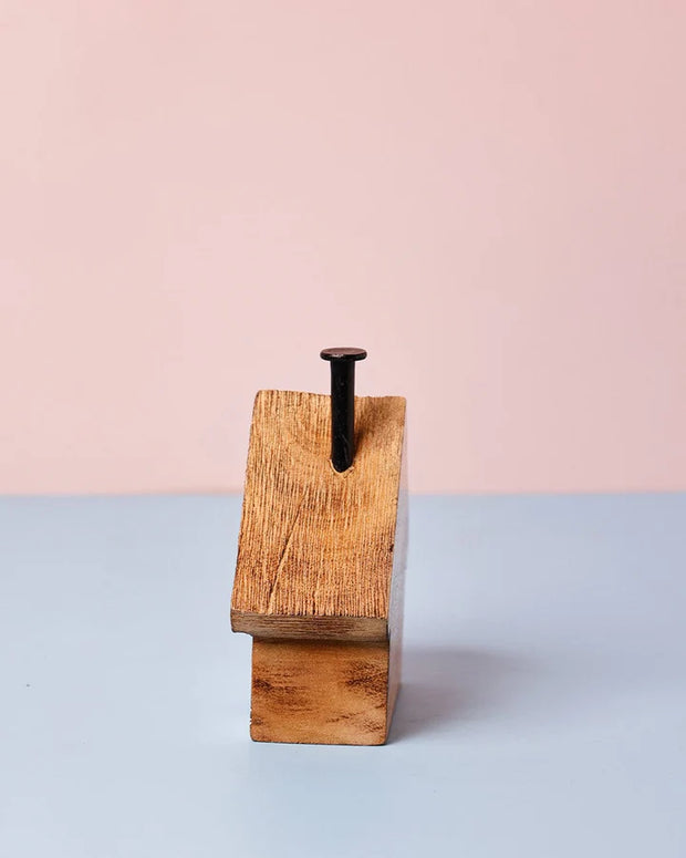 Tiny Homes Wooden Paperweight , 4.92 x 4.3 Inches