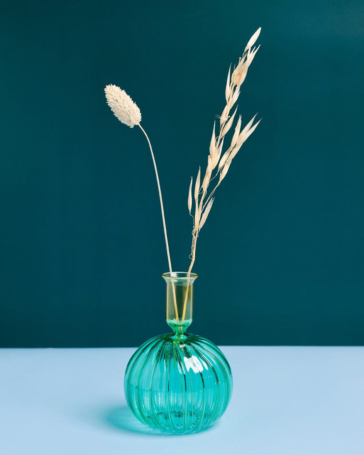 Ele Borosilicate Glass Vase, 3.5 x 5.1 Inches