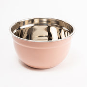 Cuenco Steel Mixing Bowl – Nude, 9.25 x 9.25 x 4.5 Inches