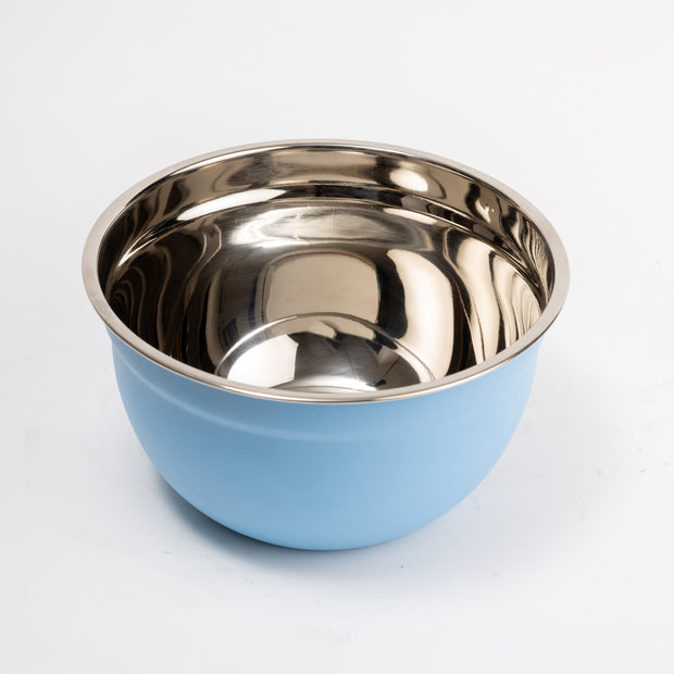 Cuenco Steel Mixing Bowl – Blue, 9.25 x 9.25 x 4.5 Inches