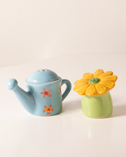 Salt and Pepper Shakers (Flower and Watering Can)