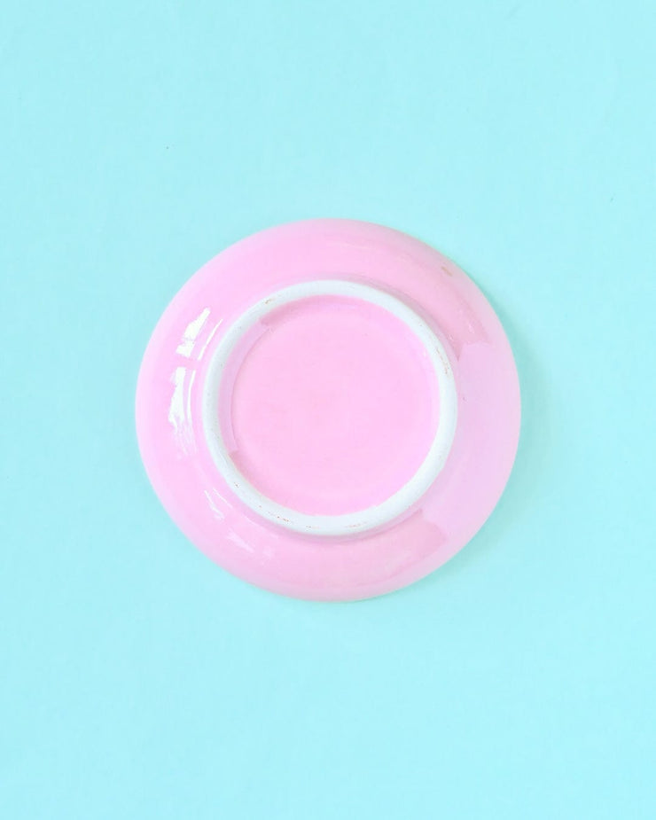 Pastel Pink Trinket Tray- Pink, 4 Inches