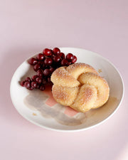 Ellie Handpainted Ceramic Plate - 7.90 x 7.90 x 1 Inches