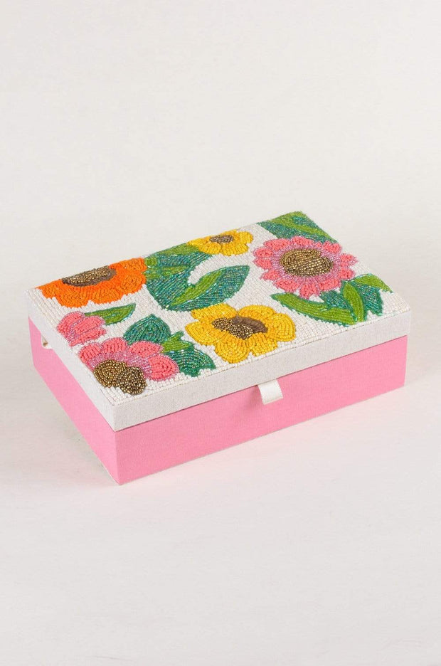 Spring Bloom Jewellery Box, 9L X 6W X 2.5H Inches