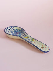 Wild Spoon Rest Indigo, 9.5 Inches